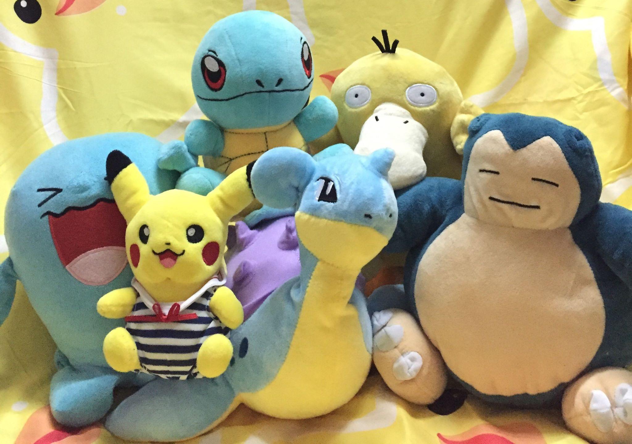 Gấu bông Pokemon - Combo 5 con Pokemon dễ thương tặng chú pikachu thủy thủ