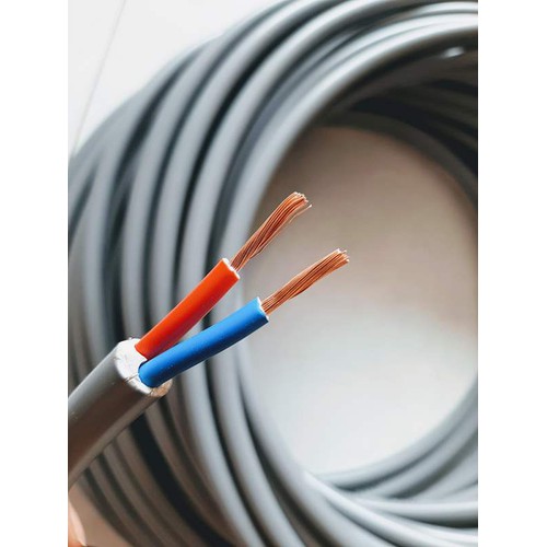 20 Met Dây Điện Đôi 2 Lõi 2x6.0 Đồng Mềm Nguyên Chất 2x6 Lõi 3.3mm