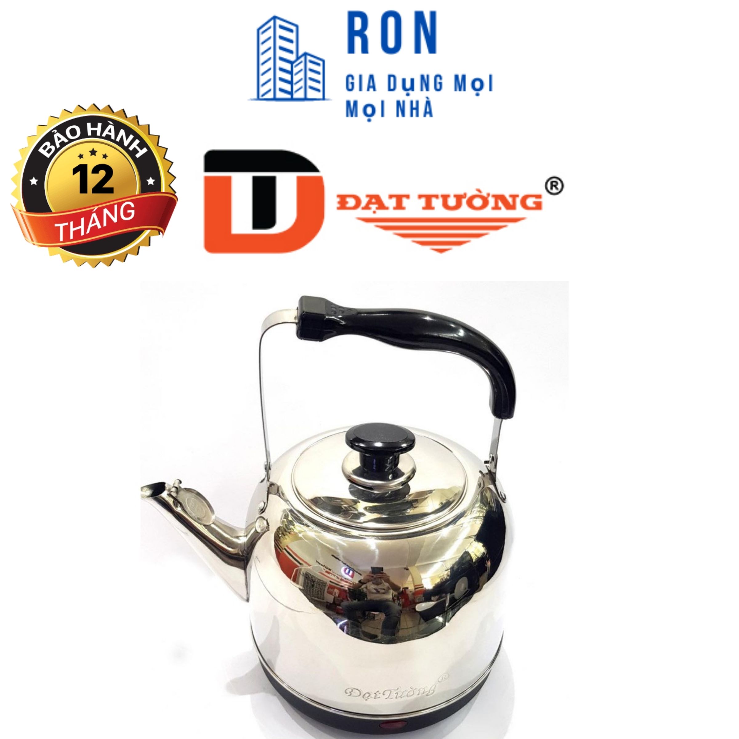 Ấm điện siêu tốc inox đạt tường dl-09 ,dl-04