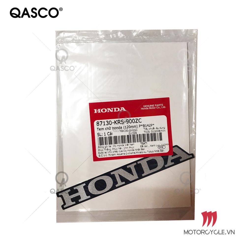 Tem chữ honda wave 100 qasco