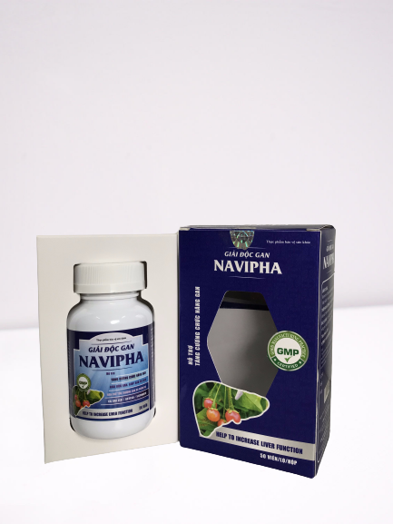 Combo 2 hộp Giải độc gan Navipha
