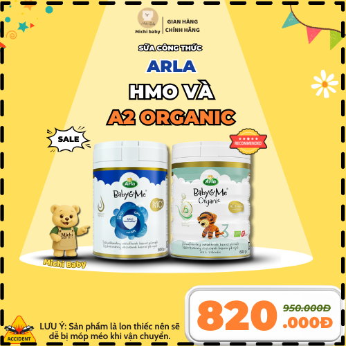 Arla Baby&Me A2 / Hmo Premium Milk from Denmark No. 1,2,3 Boxes 600/800g - Formula Milk Powder Mc794