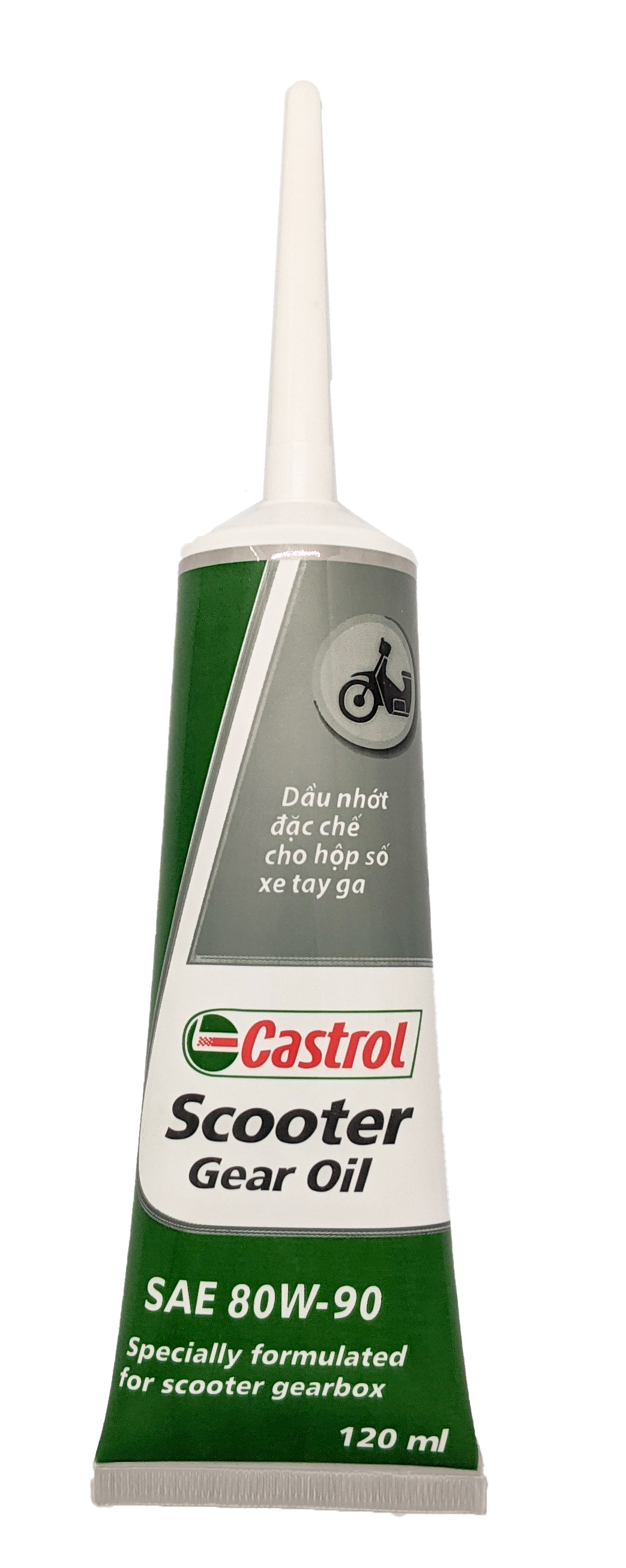 Dầu nhớt hộp số ( Nhớt Lap) xe tay ga CASTROL Scooter Gear Oil 80W90 120ml