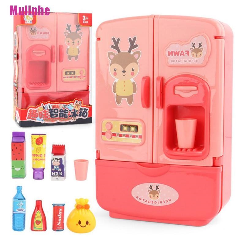 Tủ Lạnh Đồ Chơi Mini 1 Bộ Cho Bé