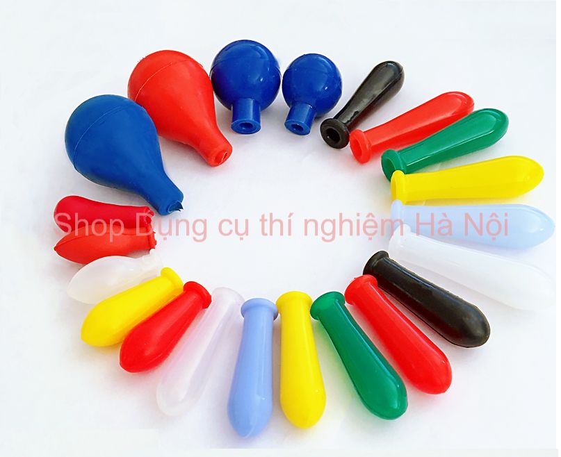Quả bóp cao su / silicon gắn ống pipet