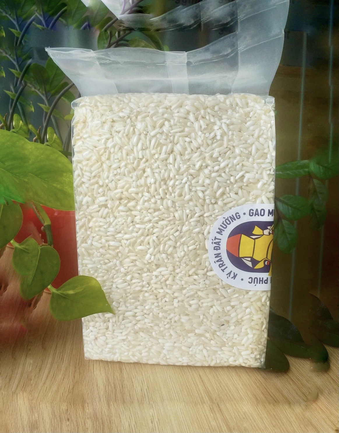 Gạo nếp nương Tây Bắc, đóng gói hút chân không 1kg