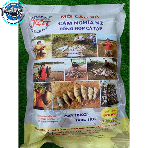 Mồi câu cá cám nghĩa n2 chuyên cá tạp đồ câu giá rẻ store mcc001