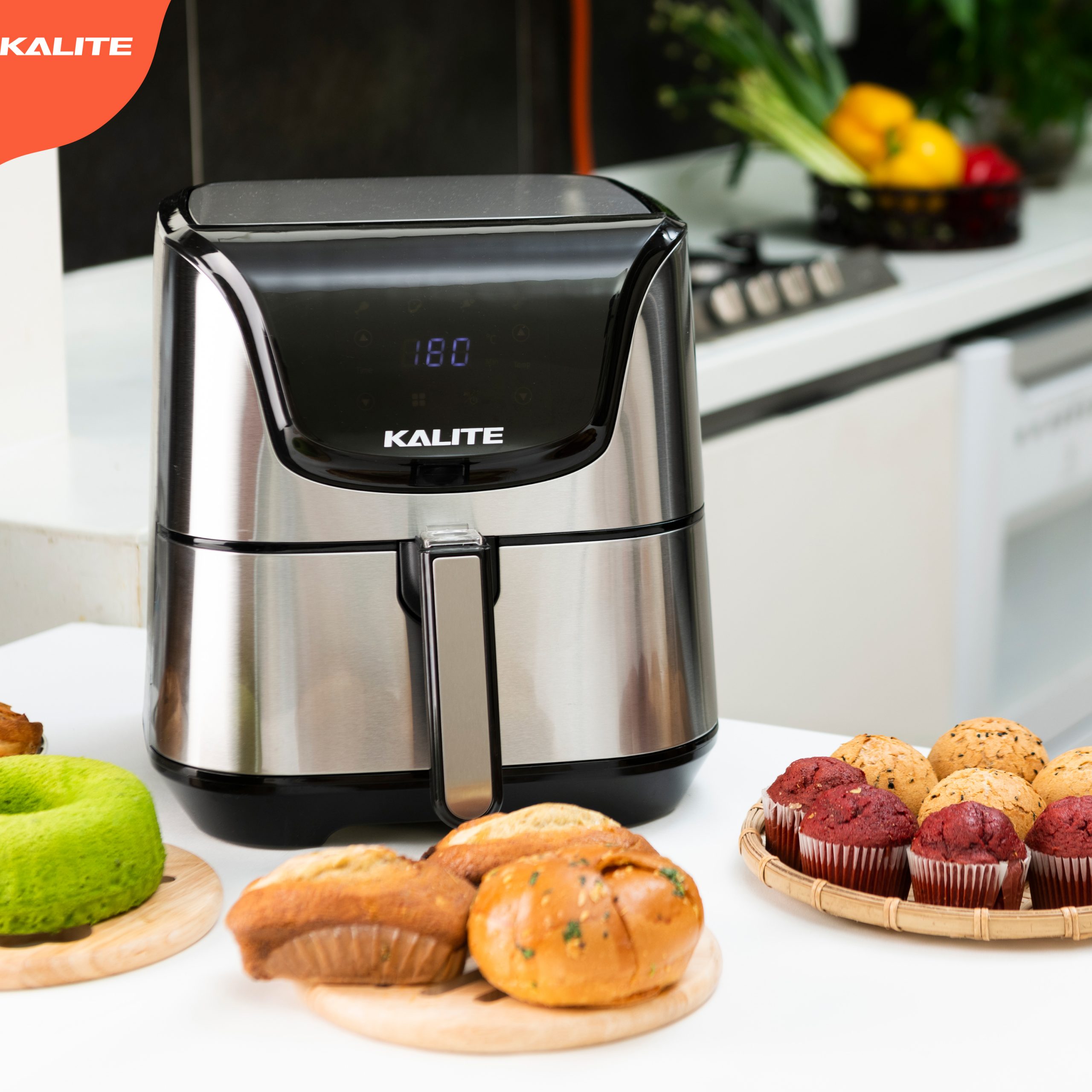 Nồi chiên không dầu kalite q6- hàng chính hãng