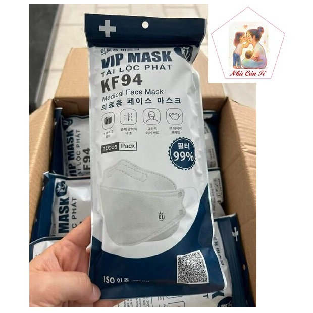Sỉ lẻ Khẩu Trang Y Tế KF94 VIP Mask Tài Lộc Phát Công Nghệ Hàn Quốc