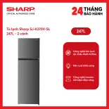 [MODEL 2026][FreeSHIP COD + Lắp Hà Nội] Tủ lạnh Sharp Inverter 247 lít SJ-X270V-DG/SJ-X270V-SL
