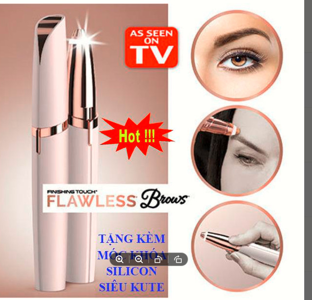 [Không Tốt - Hoàn Tiền] Tẩy Lông, Máy Cắt Tóc, máy tạo lông mày đẹp, bút tỉa chân mày đẹp - Nhỏ, xinh, chạy êm, đầu cắt mạ vàng 18 Kara cắt tỉa rất tốt. BH toàn quốc 3 tháng, giá Flash Sale trong 12 giờ - Mua nhanh kẻo hết!