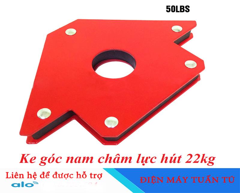 Ke góc nam châm 25lbs lực hút 12kg