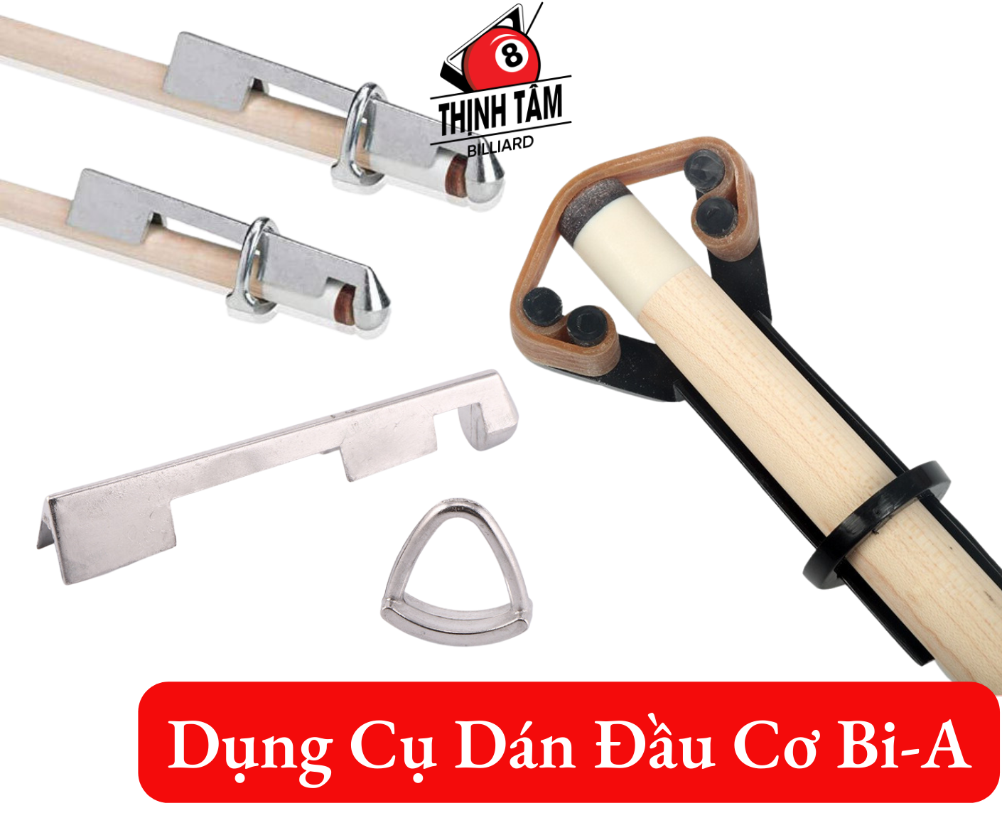 Dụng cụ kẹp giữ nắn - sửa chữa đầu cơ bida 13mm