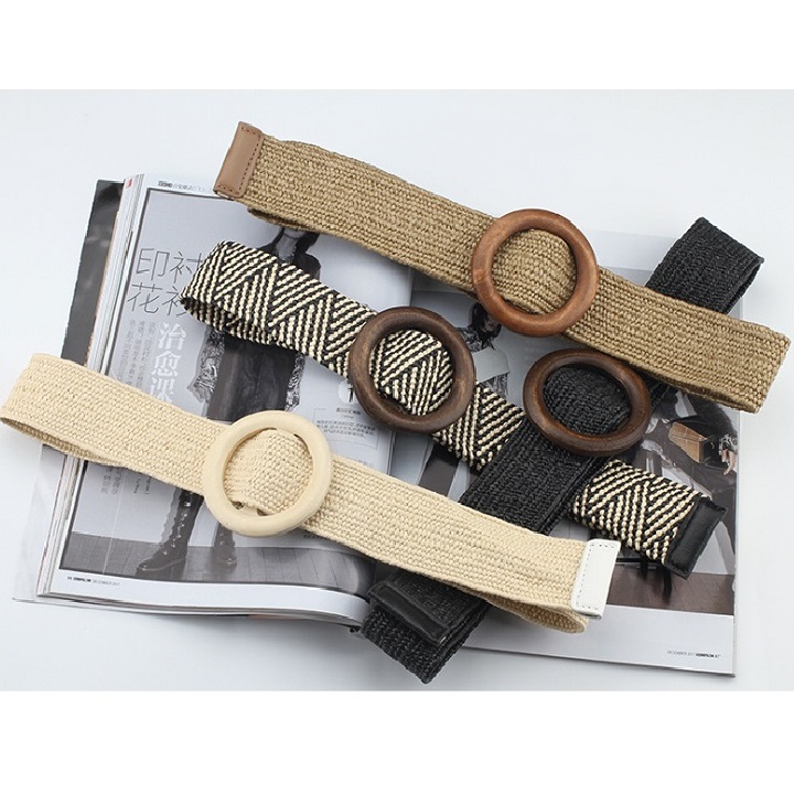 Đai váy thổ cẩm họa tiết bản to