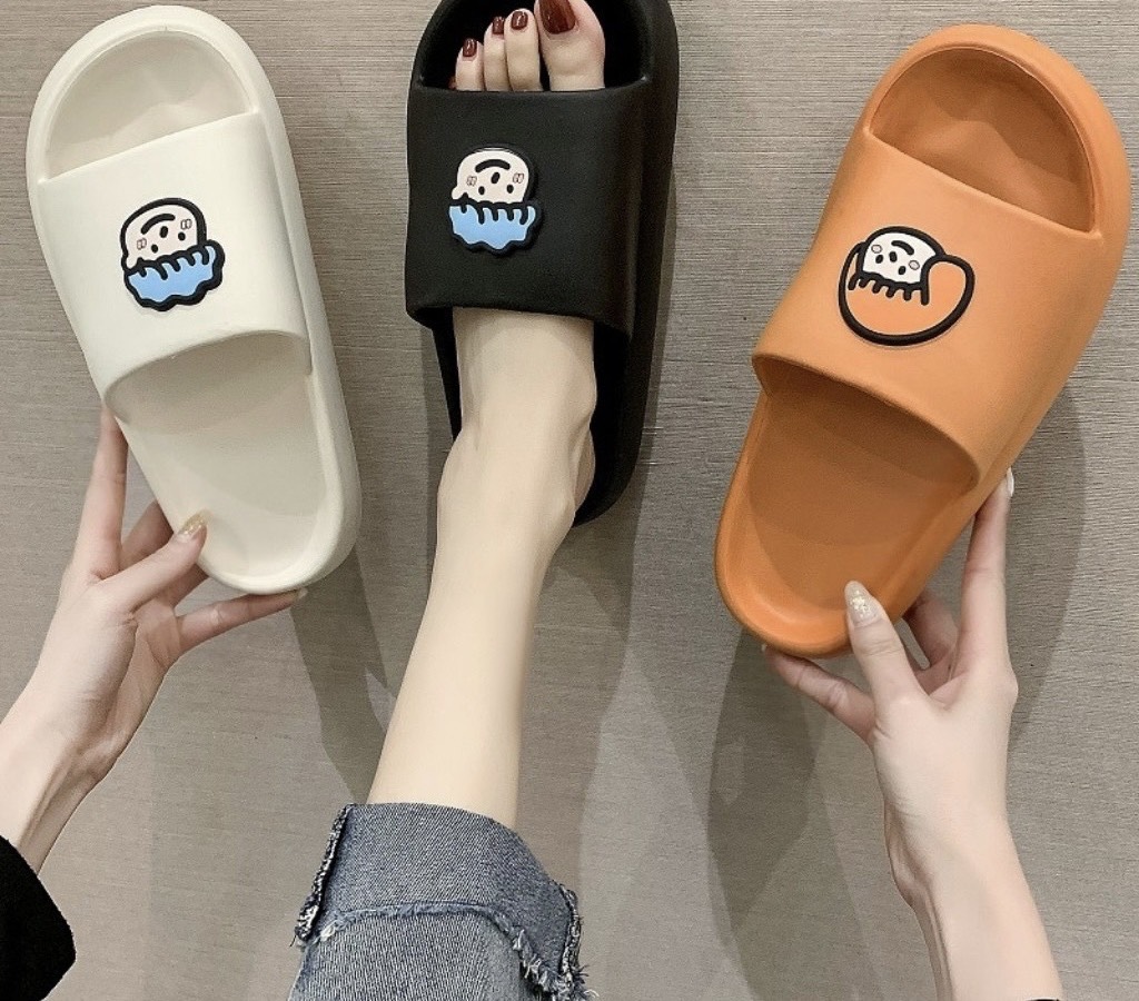 Dép bánh mì hình em bé trai/gái l Dép nam nữ thời trang
