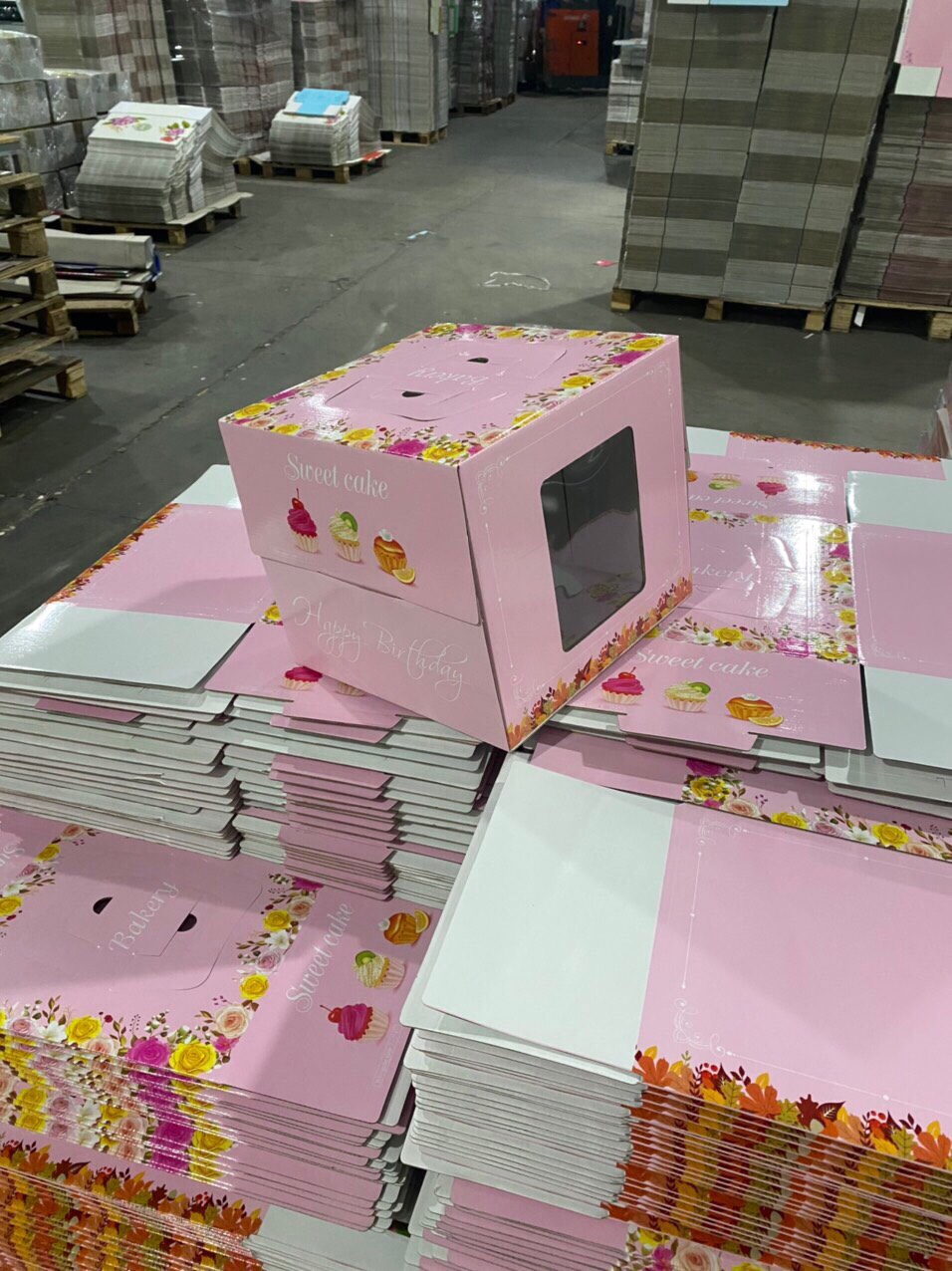 [kèm đế] 10 hộp size 28x28x25 hộp đựng bánh sinh nhật, hộp bánh sinh nhật giá rẻ - Bảo Ngọc Store