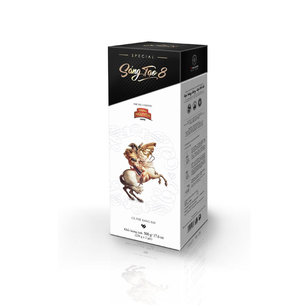 Cà phê pha phin sáng tạo 8 trung nguyên hộp 250gr/500gr