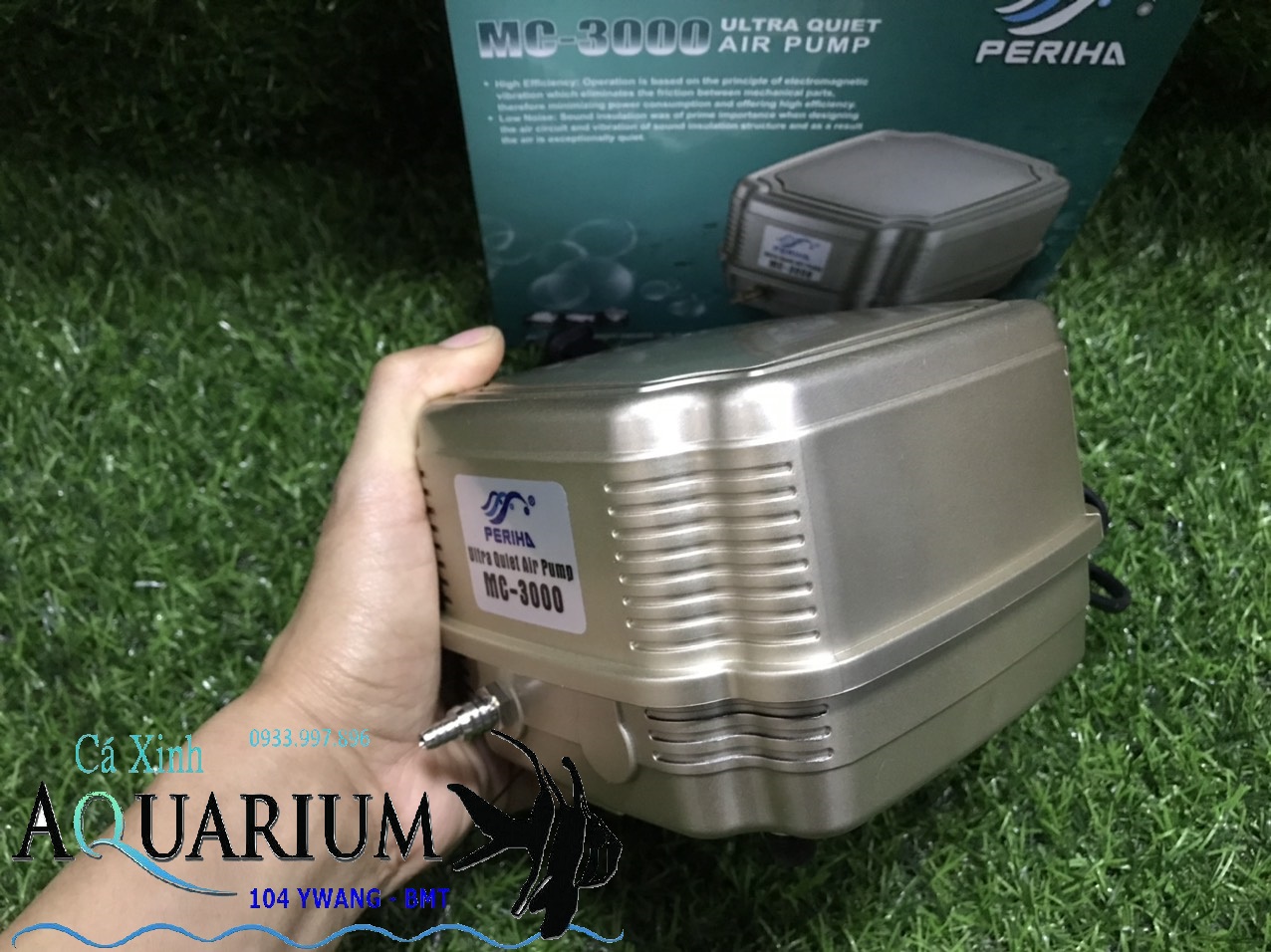 Periha mc - 3000 máy sủi oxi cho bể cá