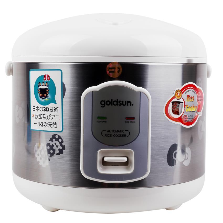 Nồi cơm điện quai xách tay 3d goldsun g181xd 1,8l