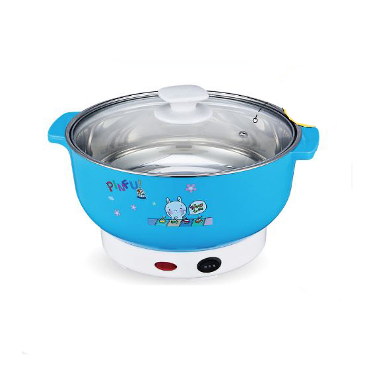 Nồi lẩu điện mini 26cm - nồi điện mini đa năng tiện dụng