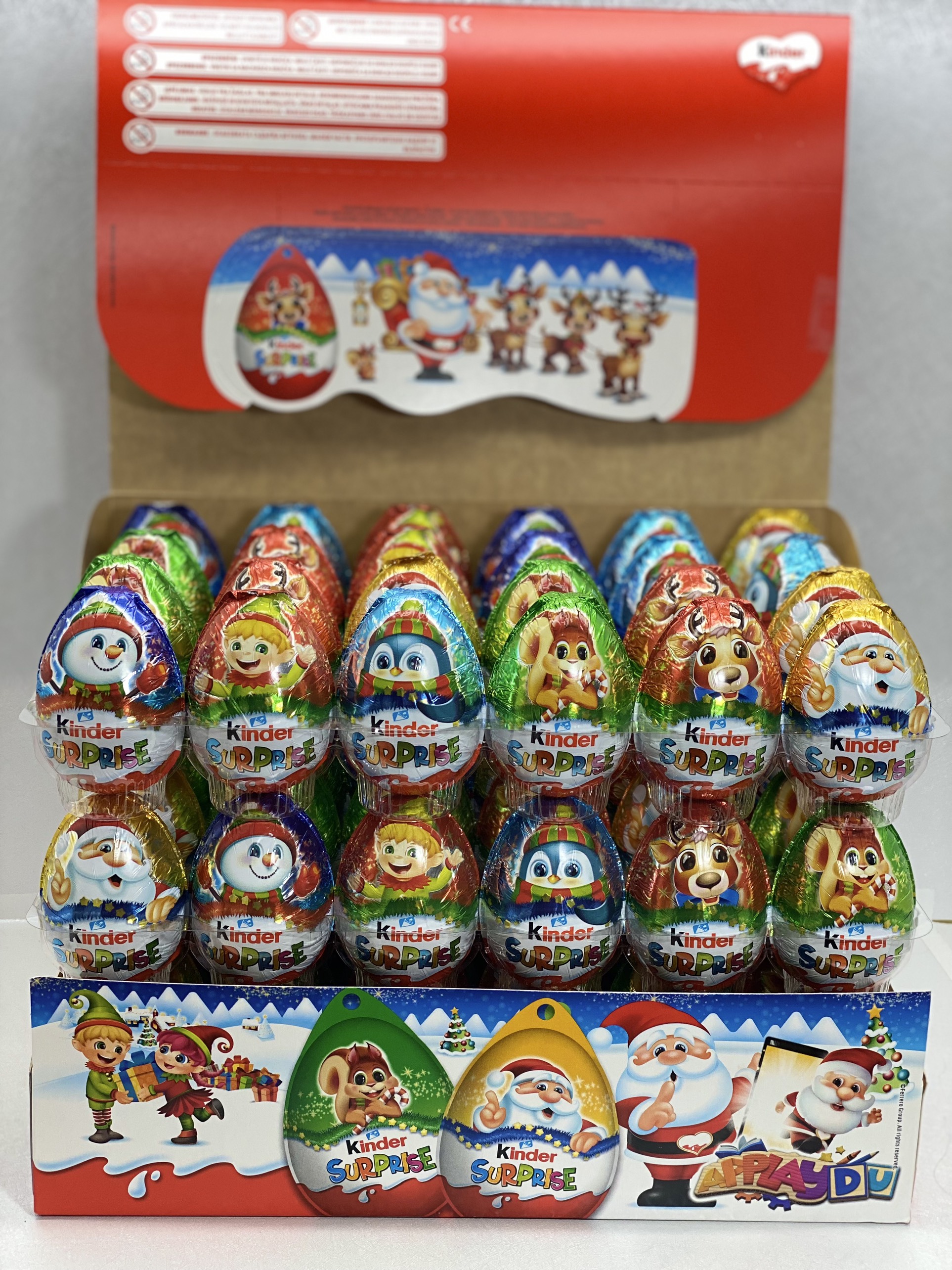 Trứng  socola Kinder sữa Surprise 20gr và 100gr  có đồ chơi- Đức