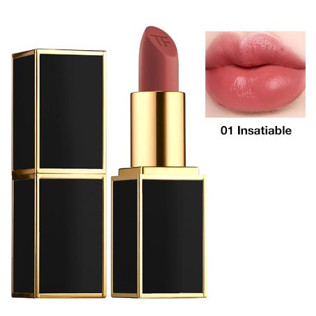 Son t.o.m f.o.r.d lip color matte số 01 insatiable màu hồng cam đất thỏi 3gr của bỉ