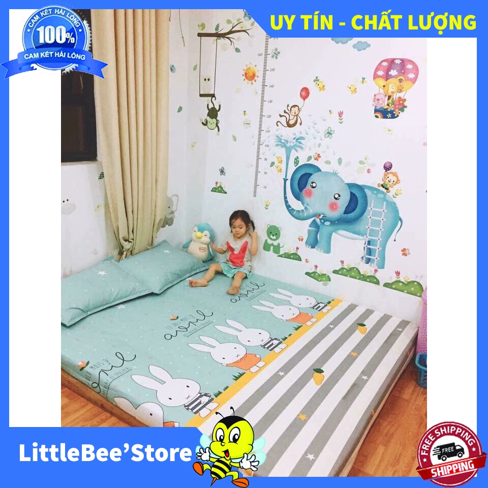 GA CHỐNG THẤM COTTON Size 2mx2.2m , Drap Trải Giường Cotton Chống Thấm Cao Cấp Bảo Vệ Đệm - Uy Tín , Chất Lượng, Giá Tốt