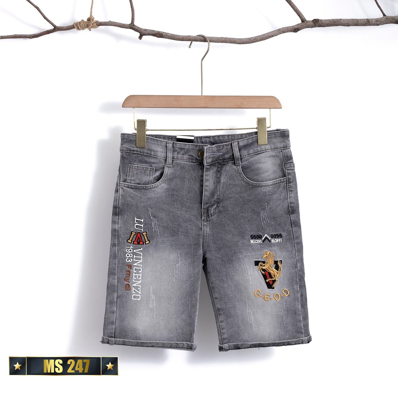 [HCM]QUẦN SHORT JEAN NAM CHẤT BÒ THỜI TRANG CAO CẤP TP SHOP 87 MS1546