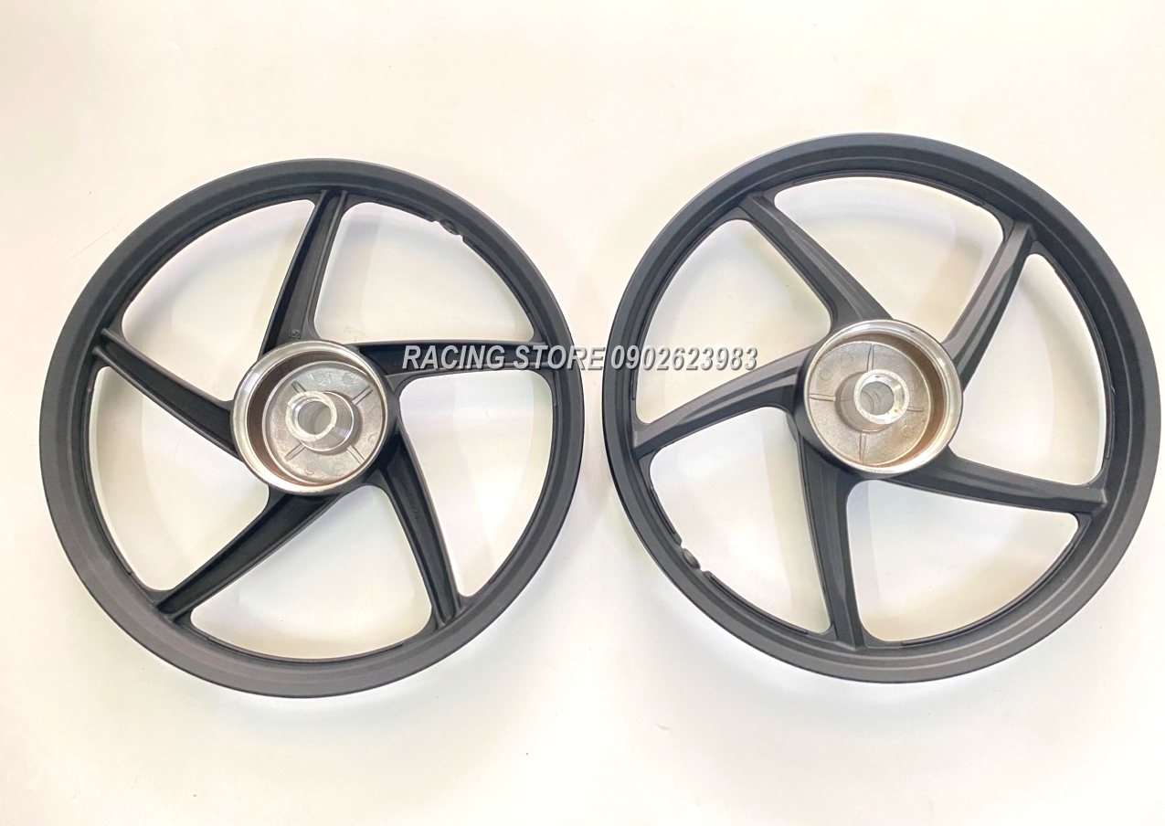 MÂM-VÀNH ĐÚC 5 CÂY 110 2 THẮNG ĐÙM (PHANH CƠ) GẮN WAVE ALPHA, RSX, WAVE S 110,FUTURE,BLADE...