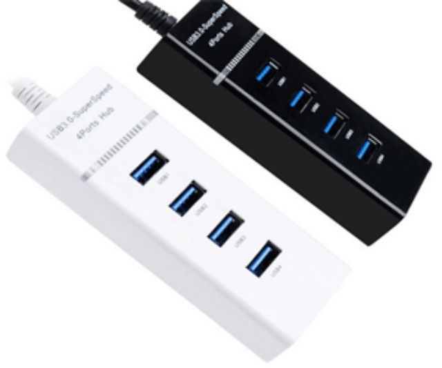 Hub chia 4 cổng USB 2.0 có công tắc chính hãng/ Hub chia 4 Cổng USB 3.0 ( Hàng loại chuẩn)