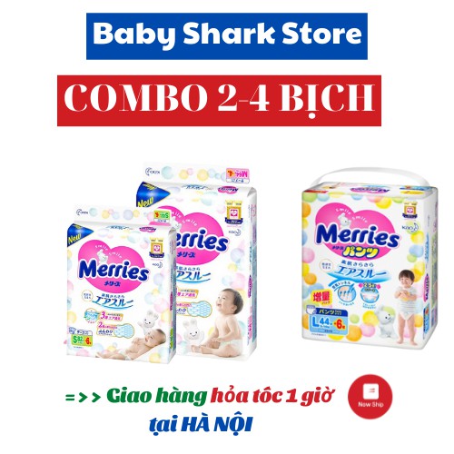 Tã dán/quần merries cộng miếng nb90+6/ s82+6/ m dán 64+6/ m quần 58+6/ l dán 54+4/ l quần 44+6/xl 38 + 6/xxl26+2