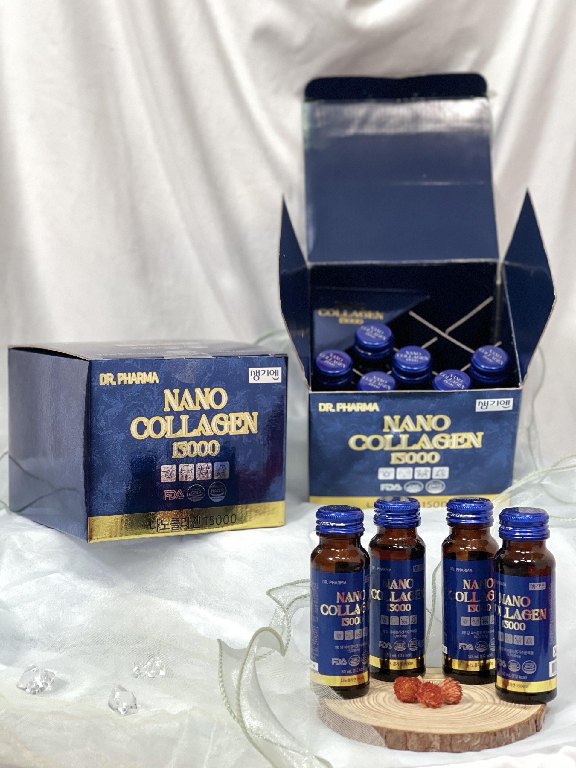 Nước Uống Nano Collagen 15000 - Giúp Bổ Sung Collagen, Cải Thiện Làn Da