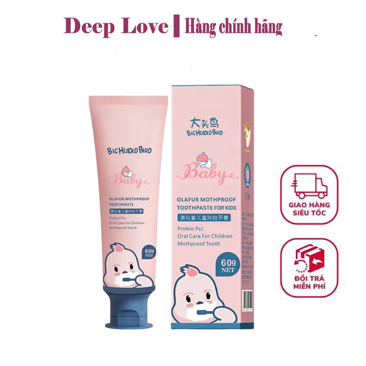 Kem đánh răng trẻ em - olafur mothproof toothpaste