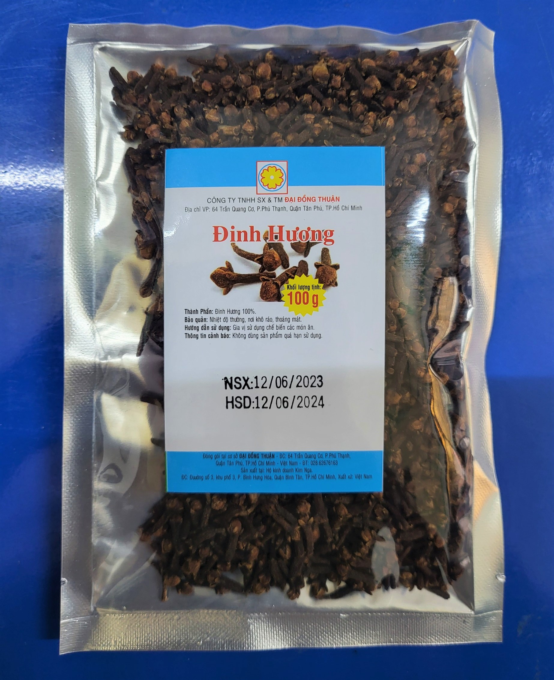 [Gói 100g] ĐINH HƯƠNG [VN] ĐẠI ĐỒNG THUẬN Clove