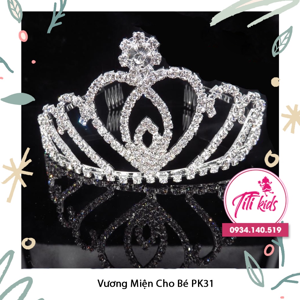 Cài vương miện cho bé gái titikids - pk31