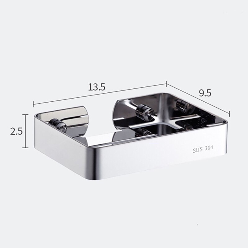 Kệ đề xà bông, xà phòng cao cấp inox 304