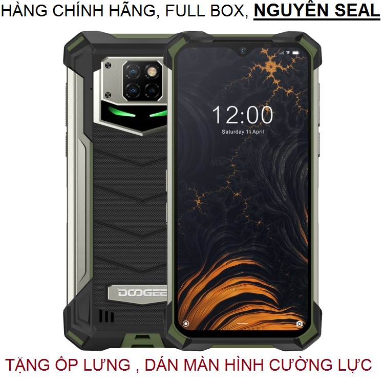 [HCM]Điện thoại Doogee S88 Plus (Ram 8GbRom 128Gbpin 10.000mAhPin khủngchống nướcchống va đập)