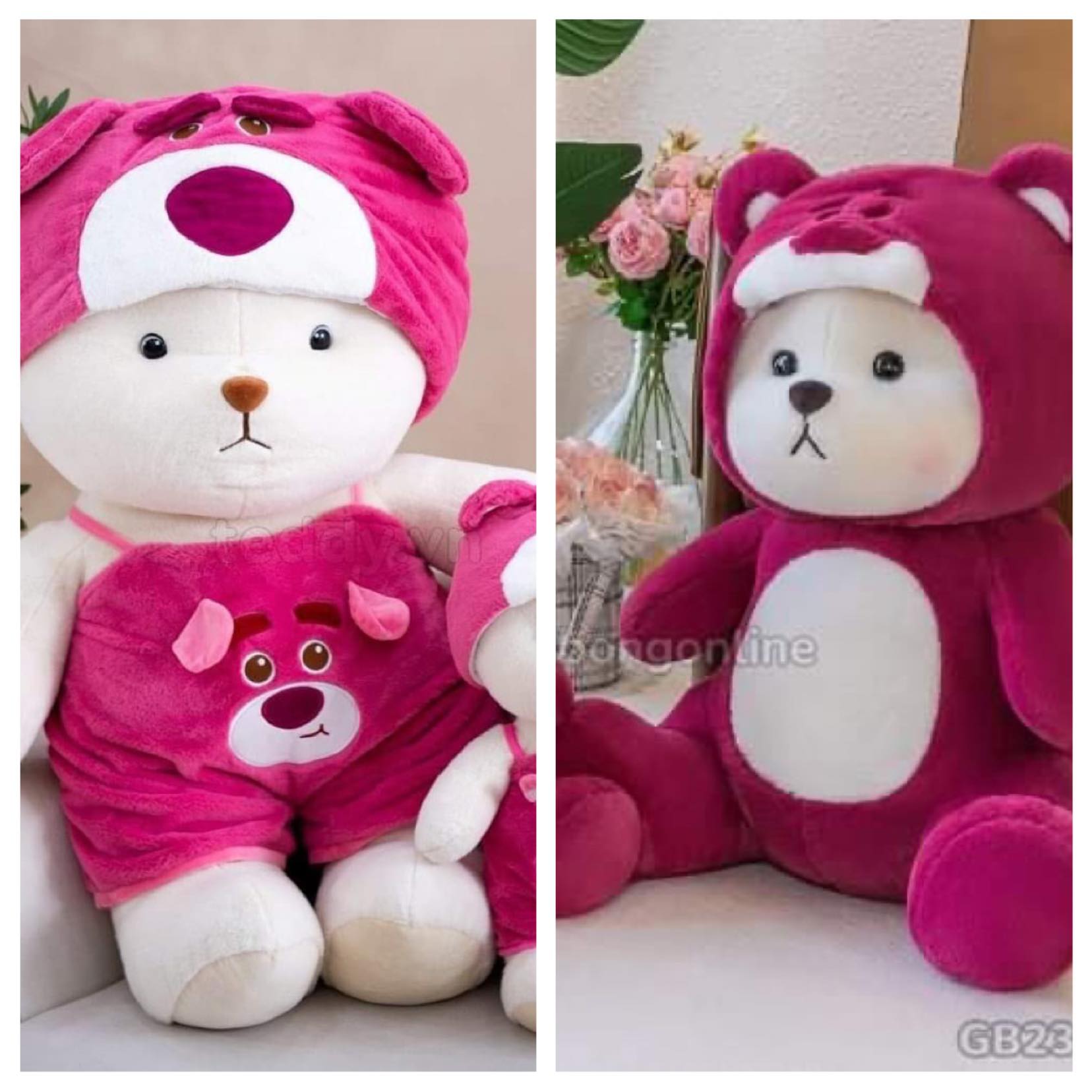 Lena Teddytales!🔥Gấu bông Lena cosplay Gấu Dâu Lotso Vịt Thỏ