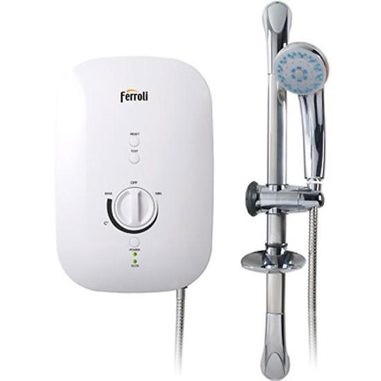 Máy nước nóng trực tiếp Ferroli Divo SSP 4.5S (Trắng) máy có bơm trợ lực