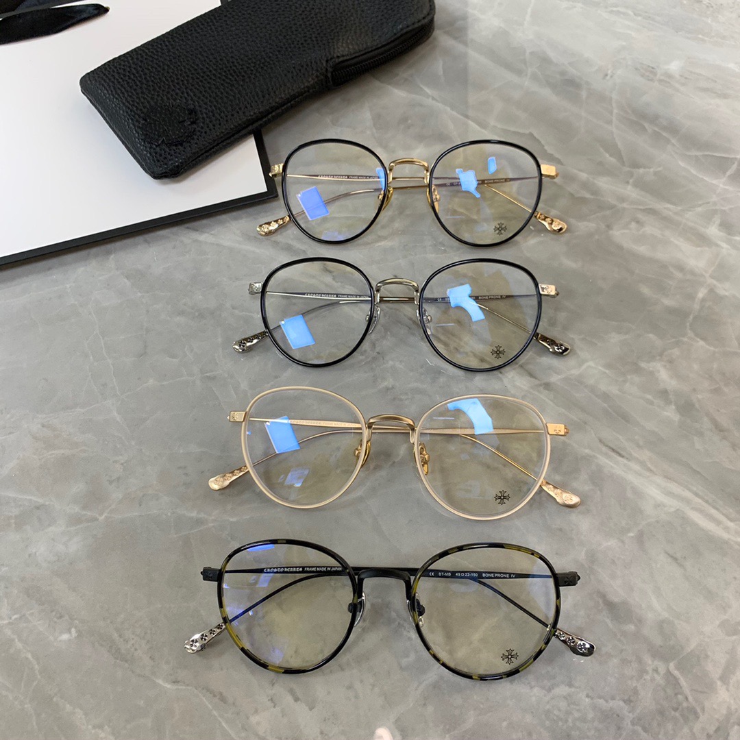 Kính mắt chrome hearts Bone prone IV cao cấp đầy đủ phụ kiện