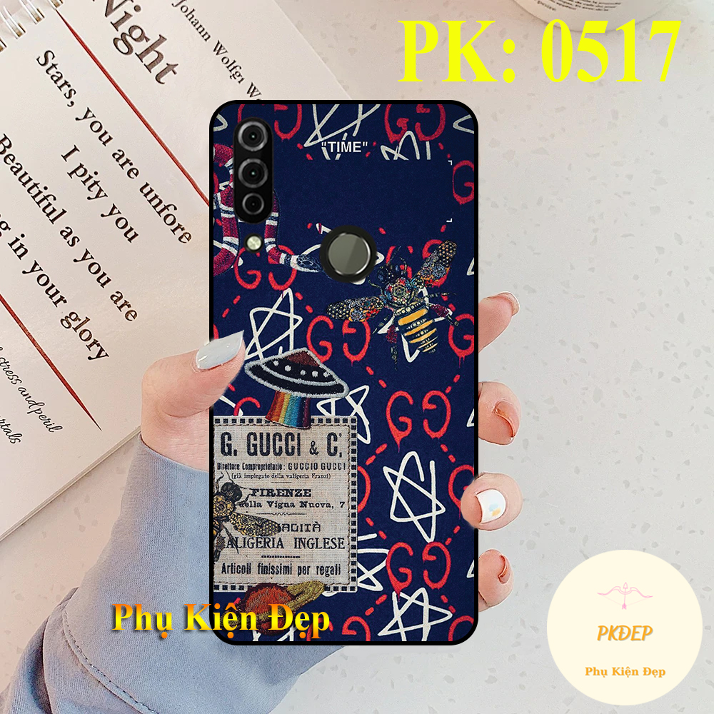 [HCM]Ốp lưng Vsmart Joy 3 dẻo đen in hình họa tiết