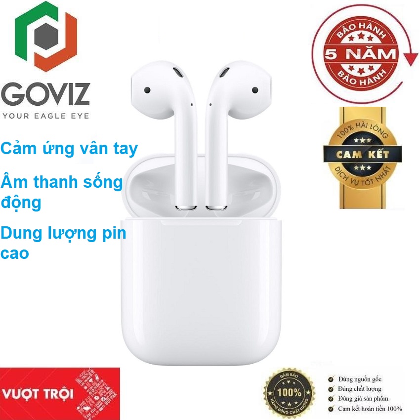 Tai nghe Bluetooth Không Dây Goviz i12 Bản Nâng Cấp Chip 4.0, Tai Nghe Không Dây CHẤT LƯỢNG TỐT, Tai Nghe Bluetooth Mini