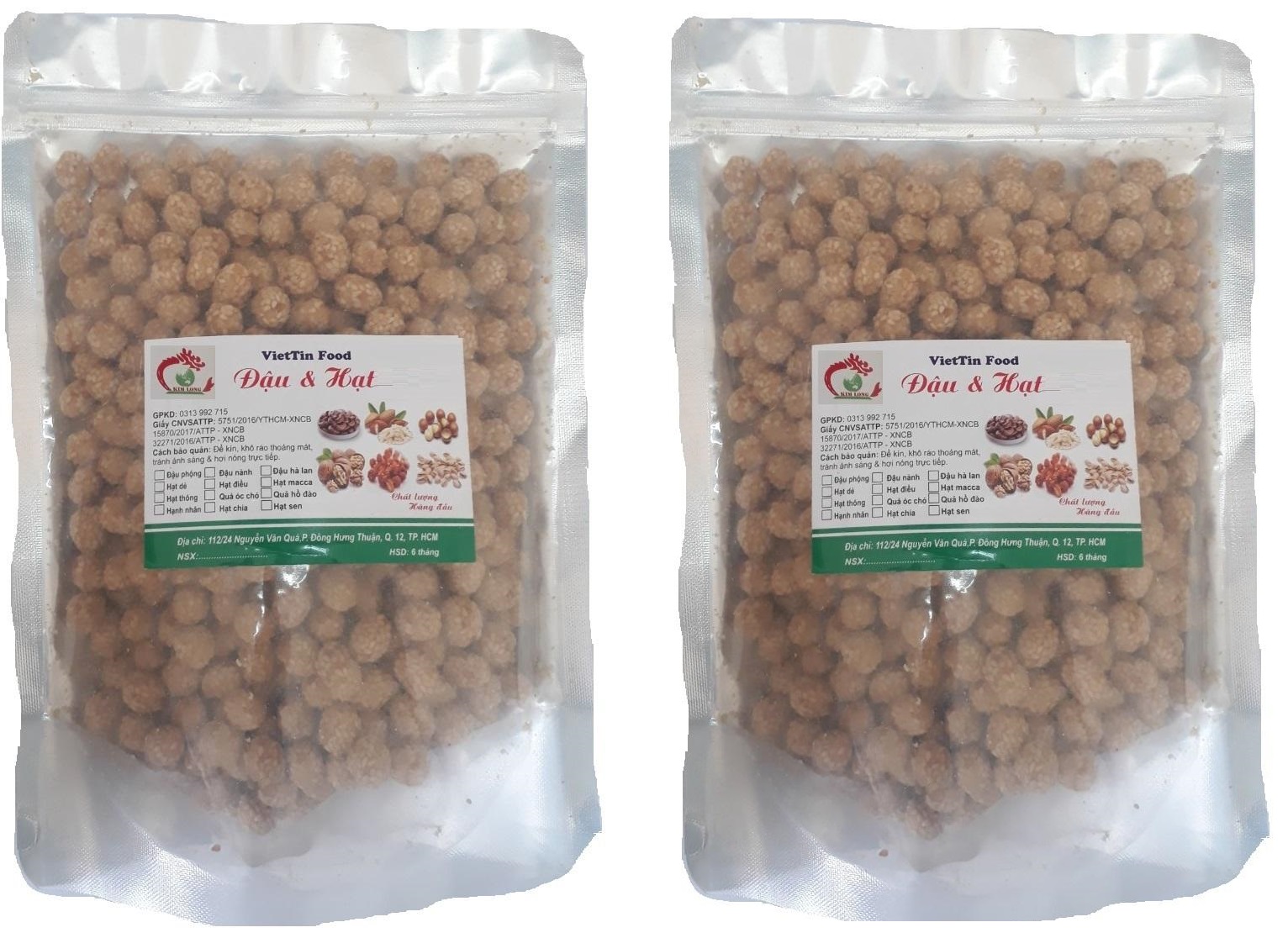 1KG Đậu phộng mè cốt dừa