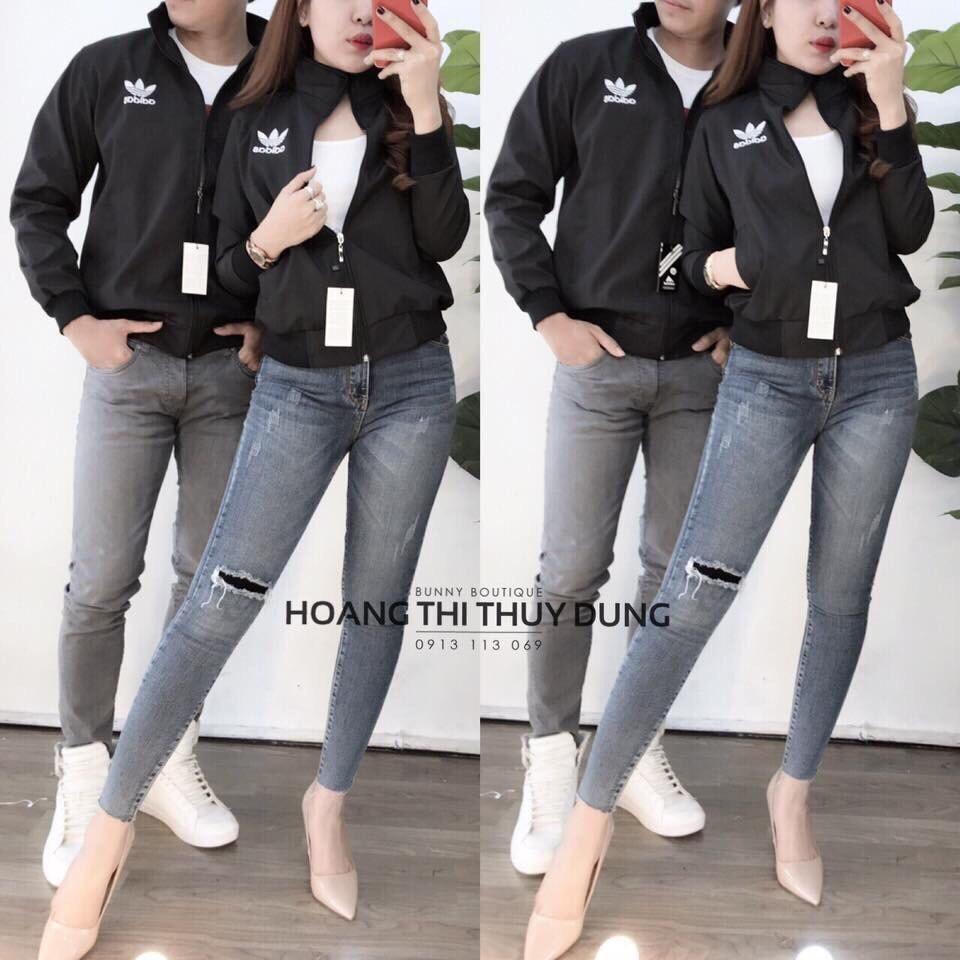 [HCM][AT] Áo khoác cặp Áo khoát đôi gió dù 2 lớp chống nắng cao cấp das nhiều màu phối đẹp xinh xinh siêu chất-M099-Ao khoac cap Ao khoat doi gio du 2 lop chong nang cao cap