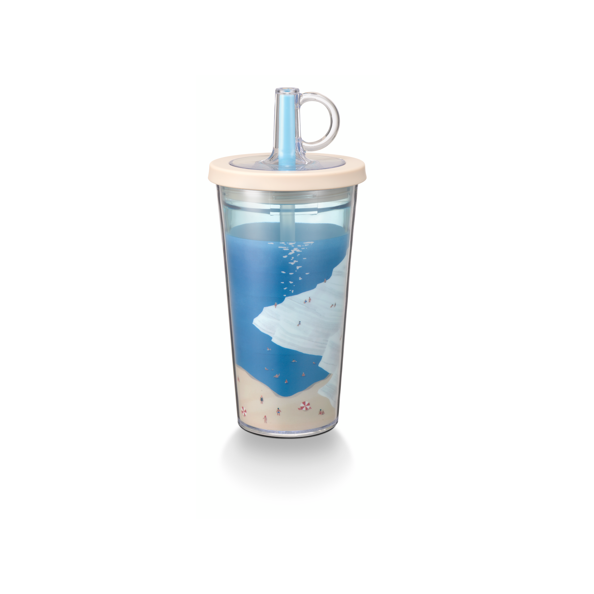 Ly starbucks cold cup 16oz beachside cliff