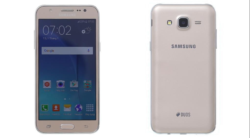 Điện thoại Samsung Galaxy J5 trưng bày