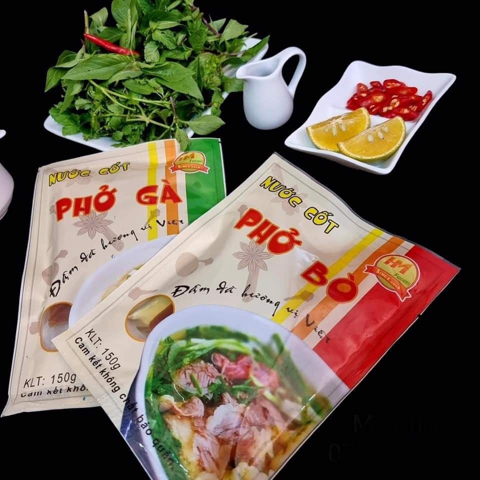 Cốt phở bò chính hãng nấu phở chuẩn hương vị hà thành chất lượng nhanh siêu tiện lợi