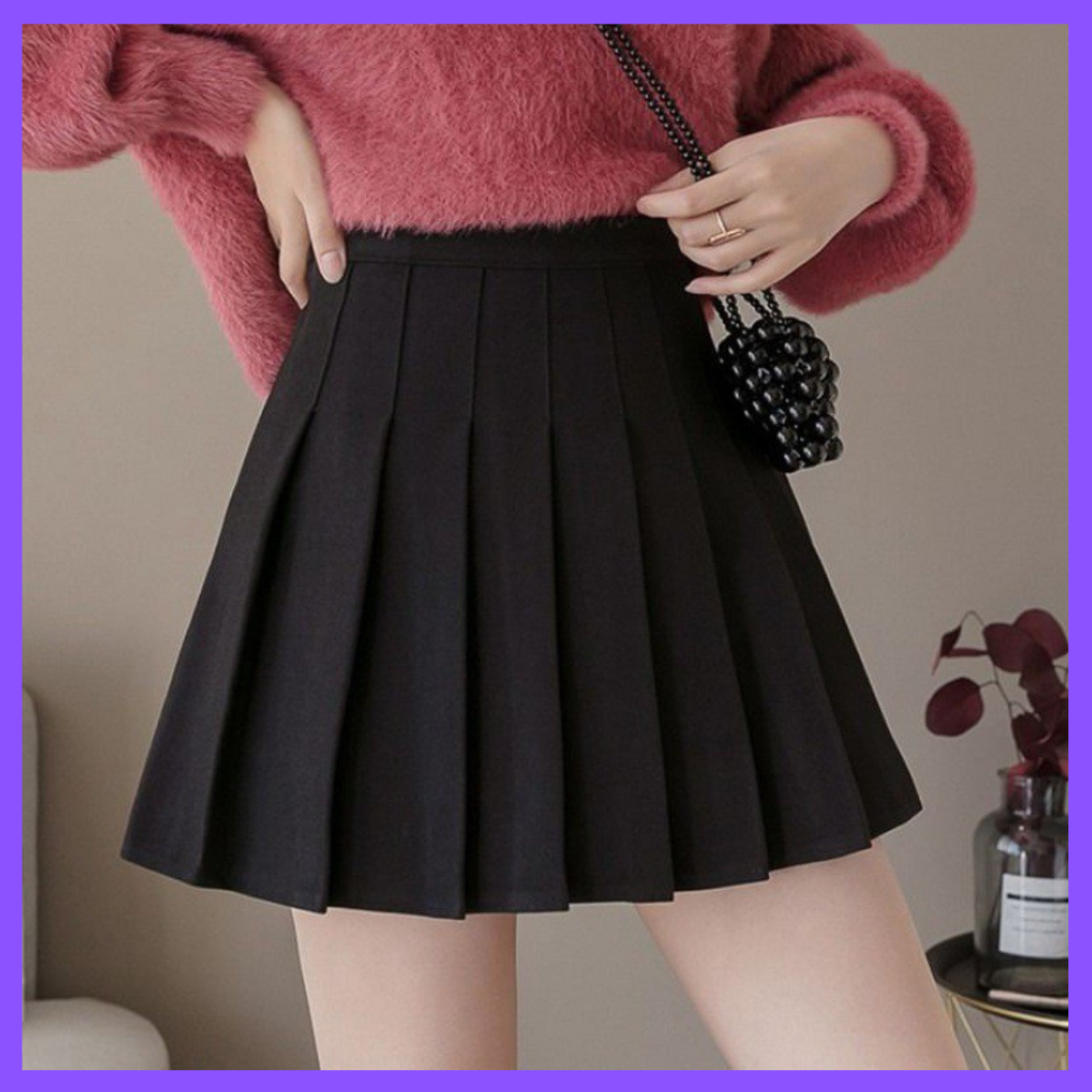 Chân váy xếp ly trắng kiểu tennis,chân váy xếp ly chữ a siêu xinh 2021