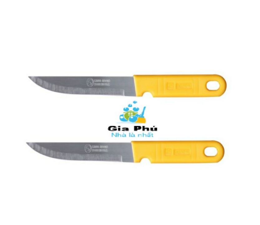 Combo 2 dao thái lan cắt gọt trái cây KINWI GIA PHÚ cán vàng