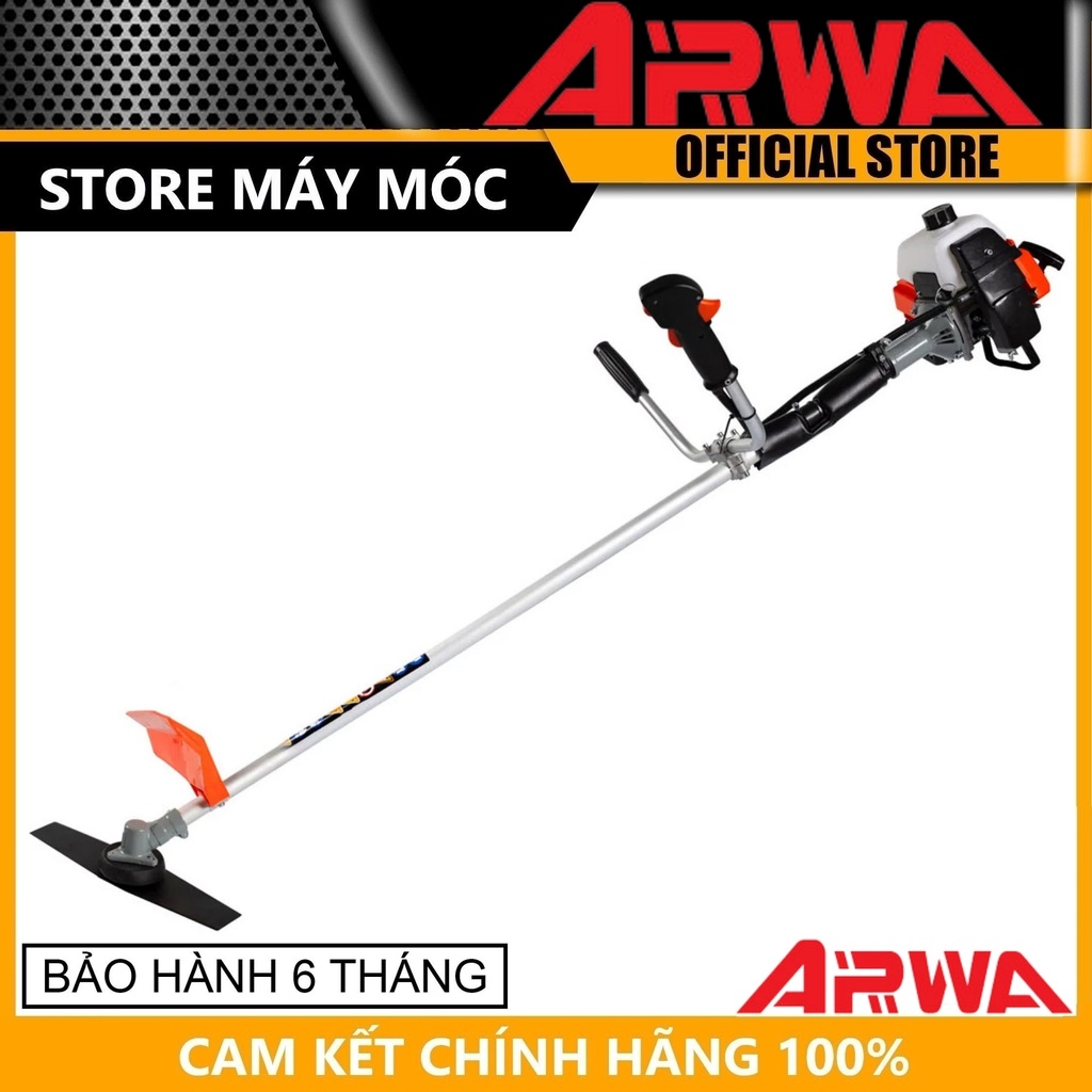 MÁY CẮT CỎ CHẠY XĂNG 2 THÌ ARWA AWB-411 - HÀNG CHÍNH HÃNG